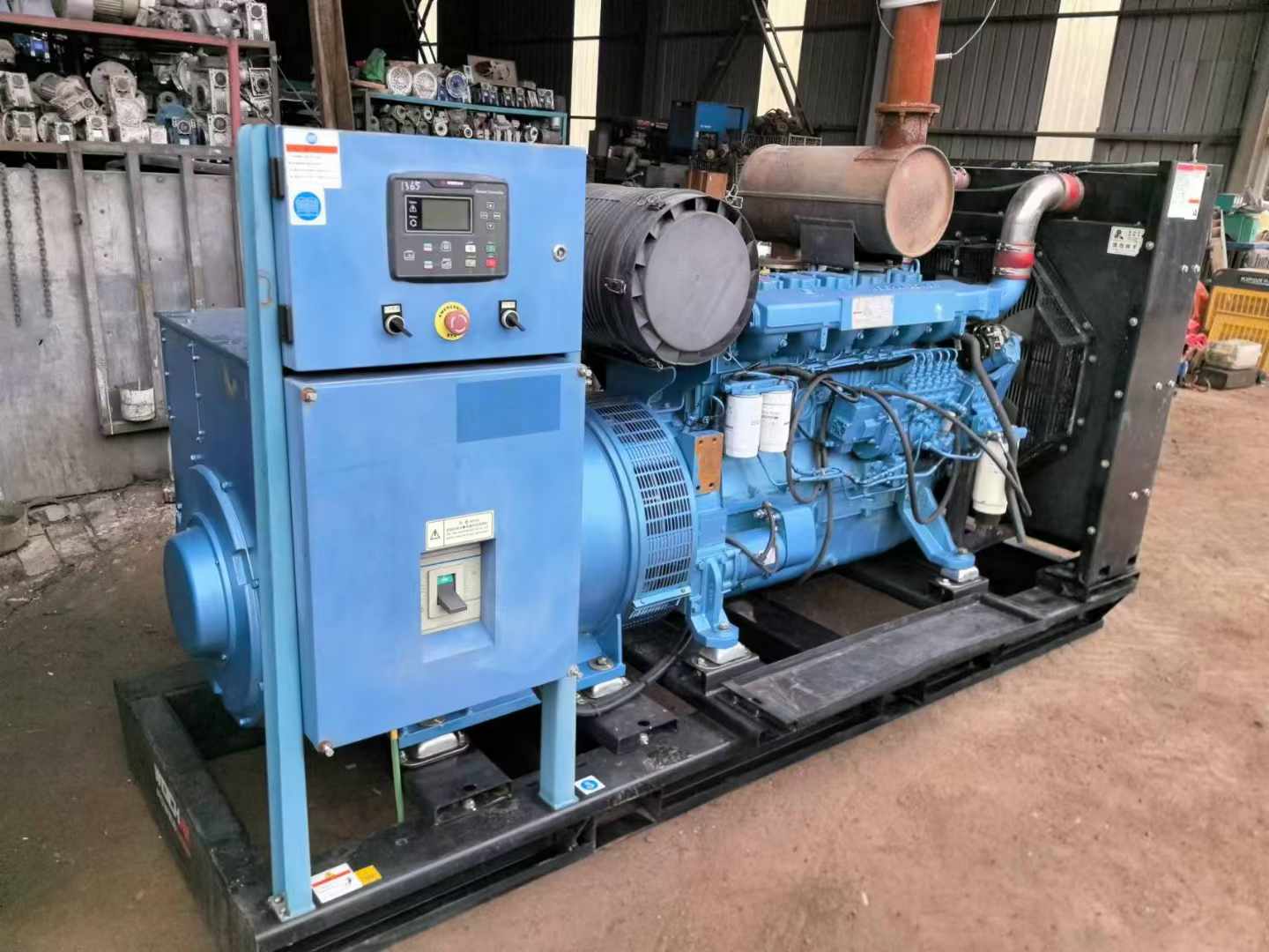 靖远500kW 柴油发电机组可带动设备功率的计算公式是什么?